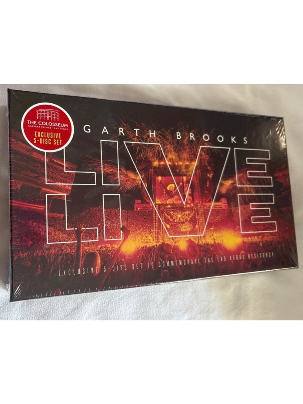 Garth Brooks Live Exclusive 5-Disc Set Commemorating Las Vegas Residency